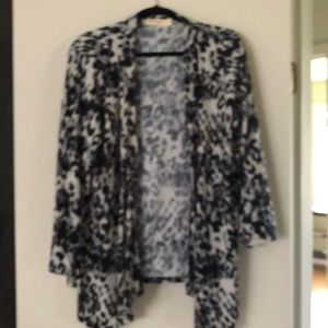Leopard print cardigan